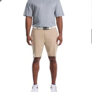 NWT Callaway‎ Mens Flat Front Stretch Golf Shorts Size 48T in Chinchilla